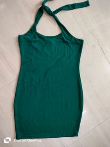 Women Green Bodycon Dress