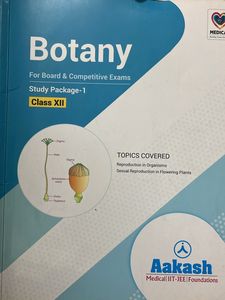 Aakash Study Package 1 For NEET class 12