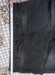 Black Straight Leg Jeans