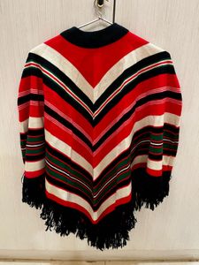 Striped Poncho