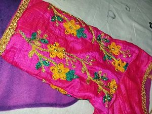 2 SAREES+BLOUSE