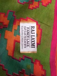 New Pure Cotton Patola Style Saree🌼