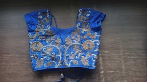 CRAZY PRICE DROP!! Blue Ghagra Choli With Dupatta