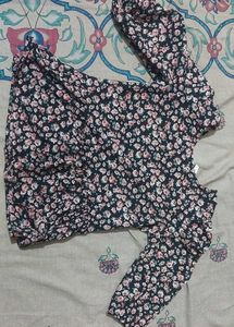Floral Print Top