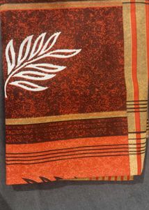 Patterned Single Bedsheet never used
