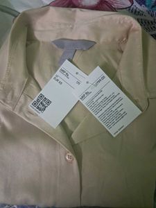 H&amp;M Pleated Shirt