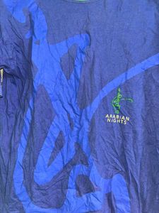 OG'S Blue Graphic T-shirt