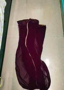 Dark Purple Colour Girl Sharara Dress