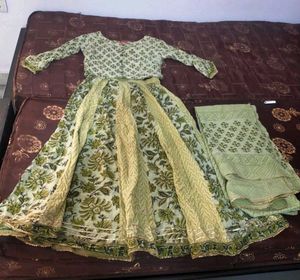 Cotton lehenga choli set