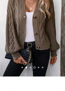 Cable Kint Cardigan