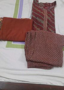 Kurta Pant Dupatta Set