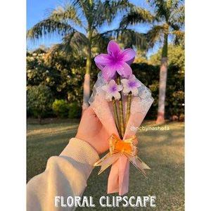 hair clip bouquet 💐