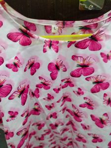 Butterfly Print Top
