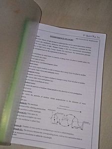 Engineering Notes: Interference of Light