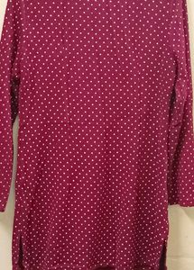 Maroon Tshirt Long