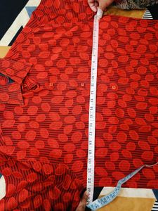 🇳🇿💫♥️ Red Patterned Shirt