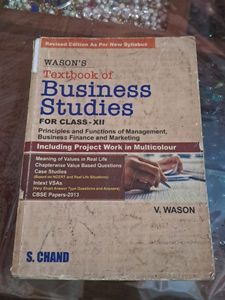 S.Chand Business Studies Class 12