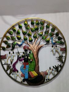 Wall Metal Radhe Krishna