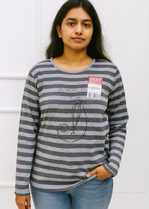 Striped Long Sleeve T-Shirt combo