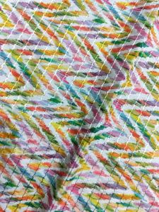 Colorful Zig-Zag Dress