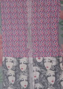 Pop Art Geometric Duster Shrug