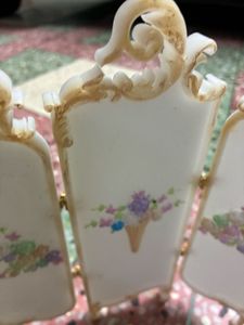 Imported Miniature Floral Screen Room Divider