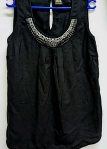 Vero Moda Black Shimmer Party Top