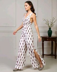 Stylish Printed Jumpsuit
