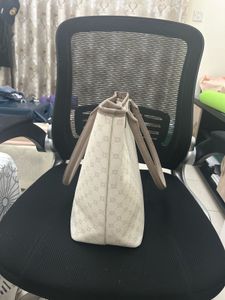 Handbag Bag - Neutral Geometric Print