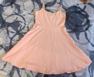 Forever 21 - Cute Baby Pink Skater Dress 😍