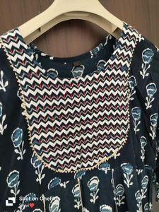 Blue Gawn Kurti
