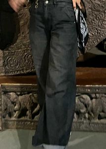 Baggy Black Jeans  THRIFTED