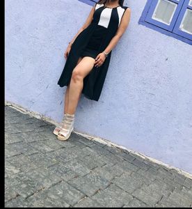 Black & White Short Dress