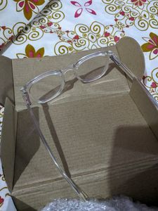 Transparent Eyeglasses With blu Light Protection