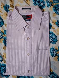 Peter England Shirt full purple..can fit 44 to 46