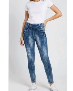 Side Button Jean