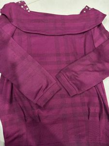 Stylish Purple Top