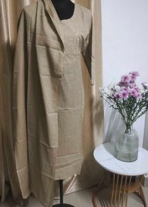 Elegant Beige Tunic Dress