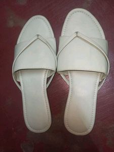 Floresent Green Slippers Zara