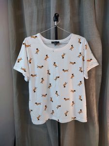 Doggy Printed Top