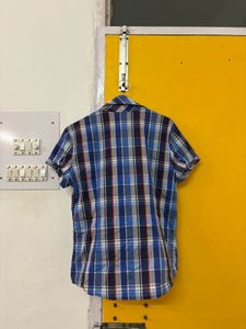 Checked Short Sleeve Shirt