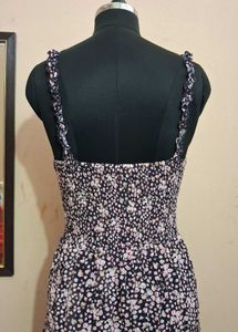 Floral Print Midi Dress