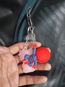 Spiderman &amp; Hello Kitty Keychains [ High quality ]