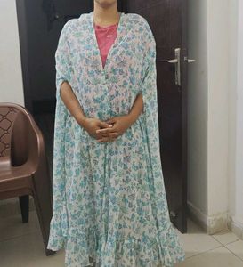 Floral co-ord set with shrug