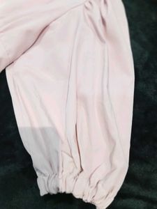 Pink Peplum Top