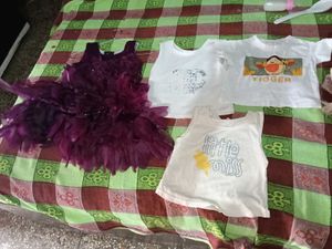 Girls Party Dress 3 white top free