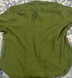 Olive Green Casual Shirt