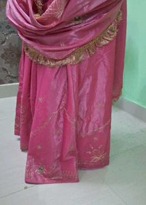 Size XL Pink Embroidered Salwar Kameez