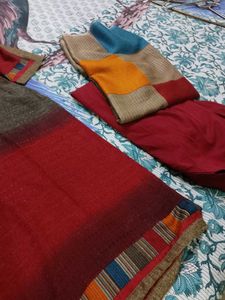 Elegant Ethnic winter suit set