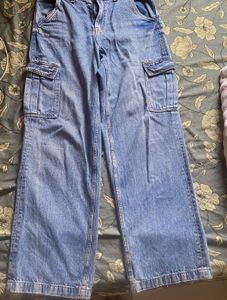 H&M Denim Cargo Jeans